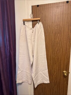 Everlane Drawstring Pant in Linen